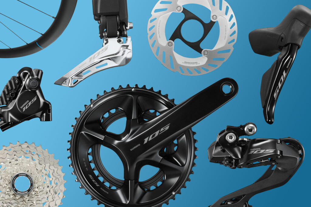 Shimano 105 R7100 hero June 2022