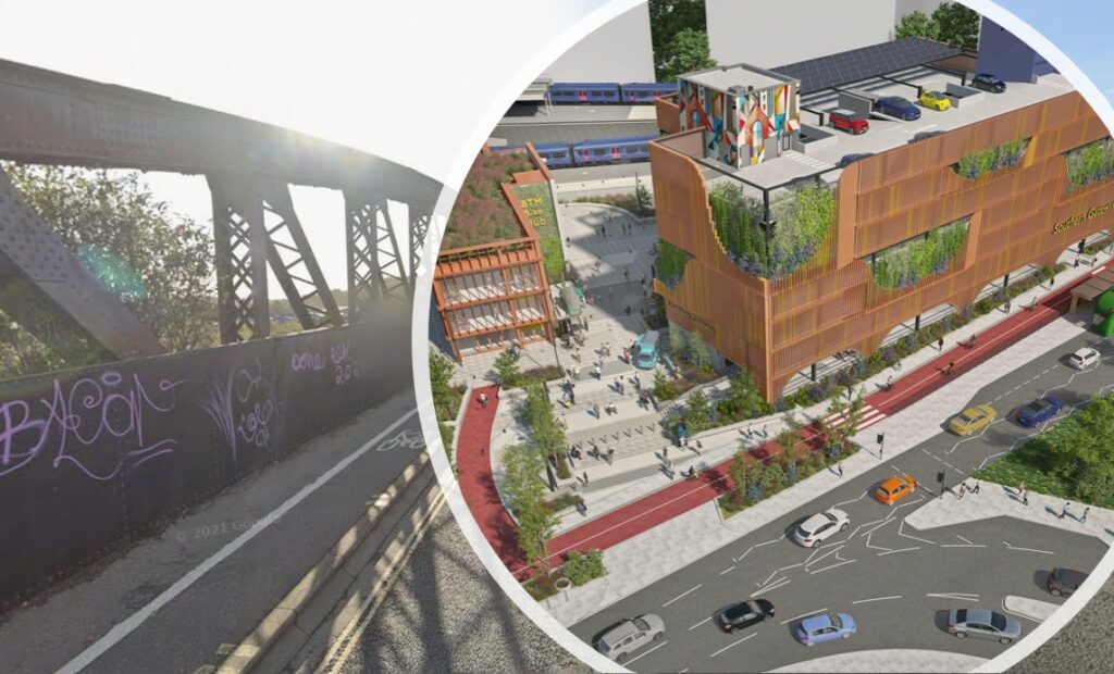 Southern Gateway plans and Bath Road shared path, Bristol