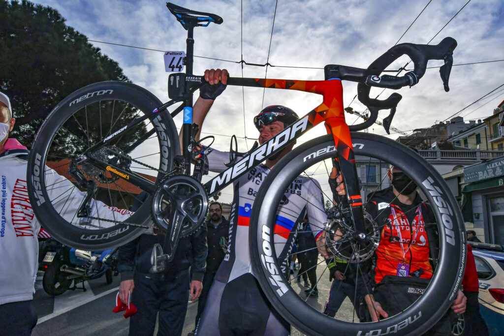Matej Mohoric milan-san remo victory - via sprint cycling agency