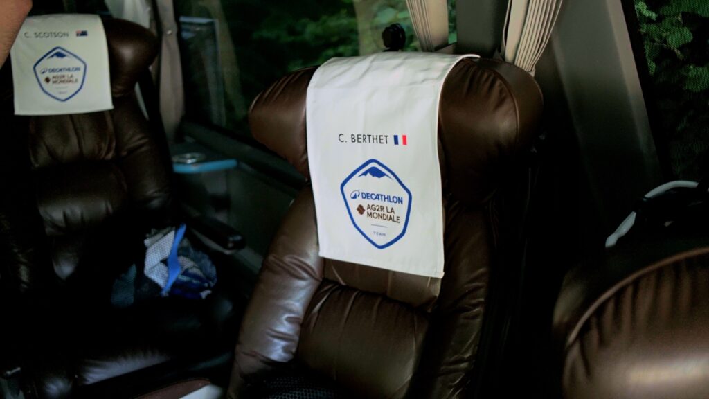 Decathlon AG2R La Mondiale – team bus