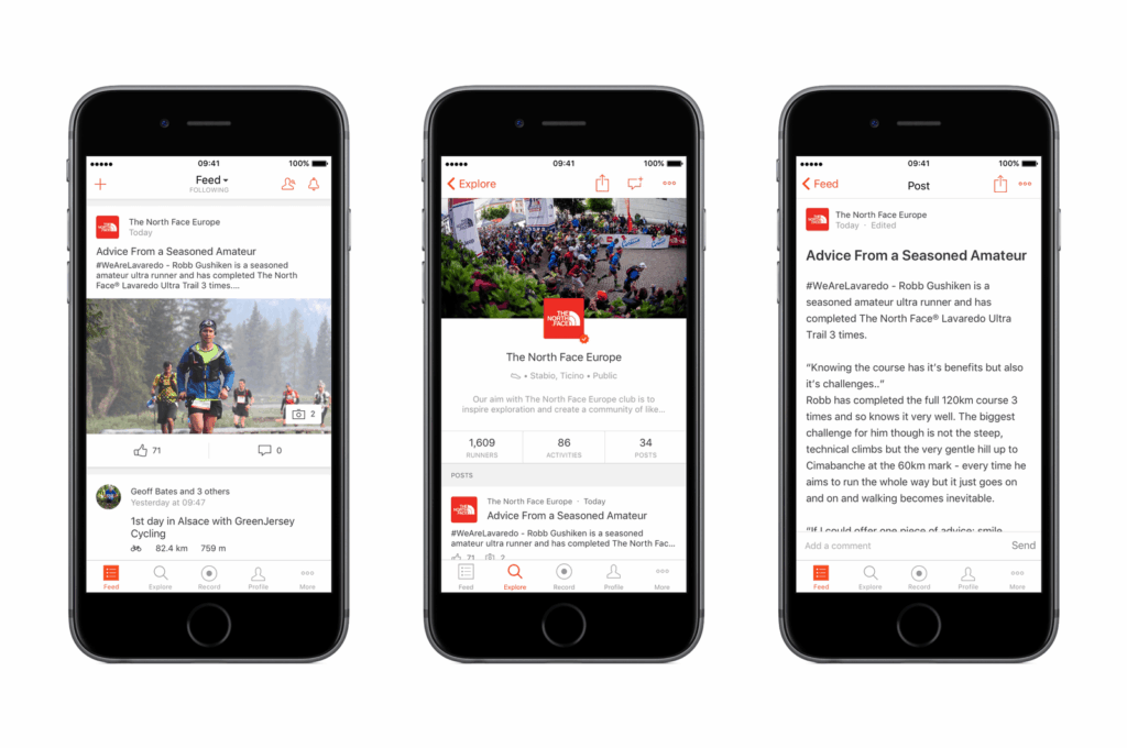 strava club posts