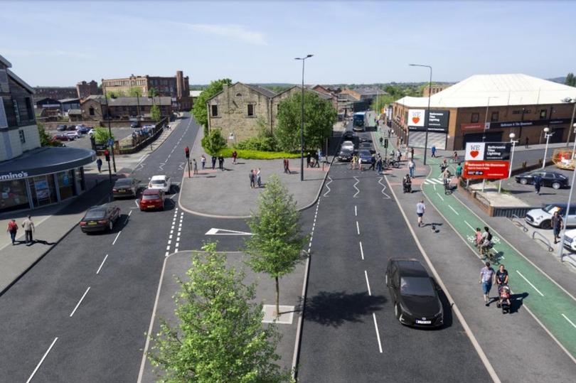 The bike path to Wigan Pier (via Wigan Council)
