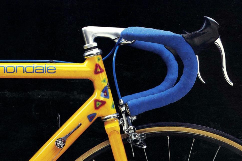Check out the very yellow Cannondale SR2000 from 1987 - Cycling