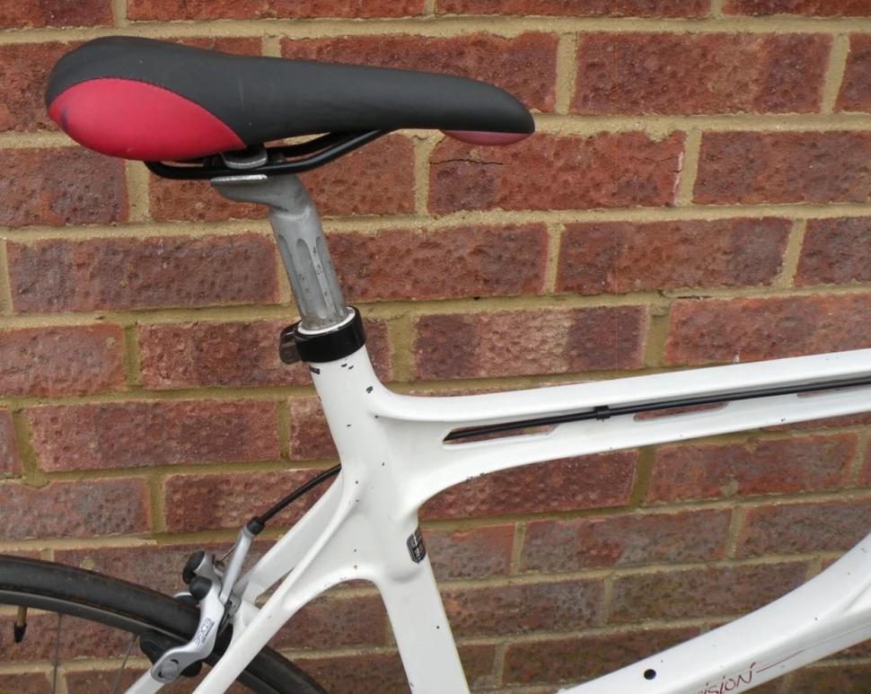 1987 Kirk Precision road bike - top tube seat tube, seatpost