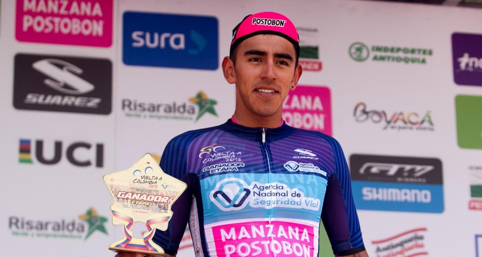 1_Etapa-Vuelta_a_Colombia_2018-Ciclista_Sebastian_Molano_Ganador_Etapa via WikiCommons