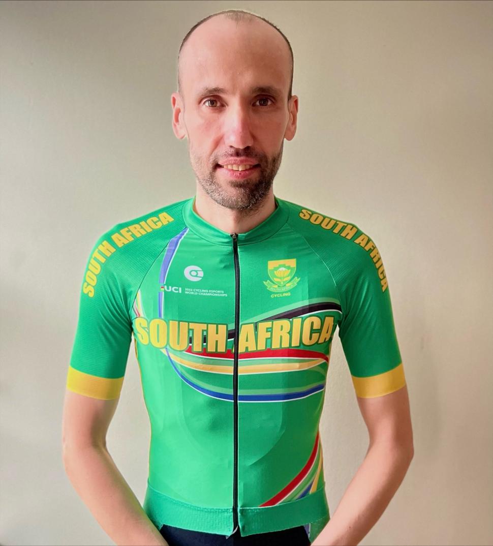 Aaron Borrill South Africa kit