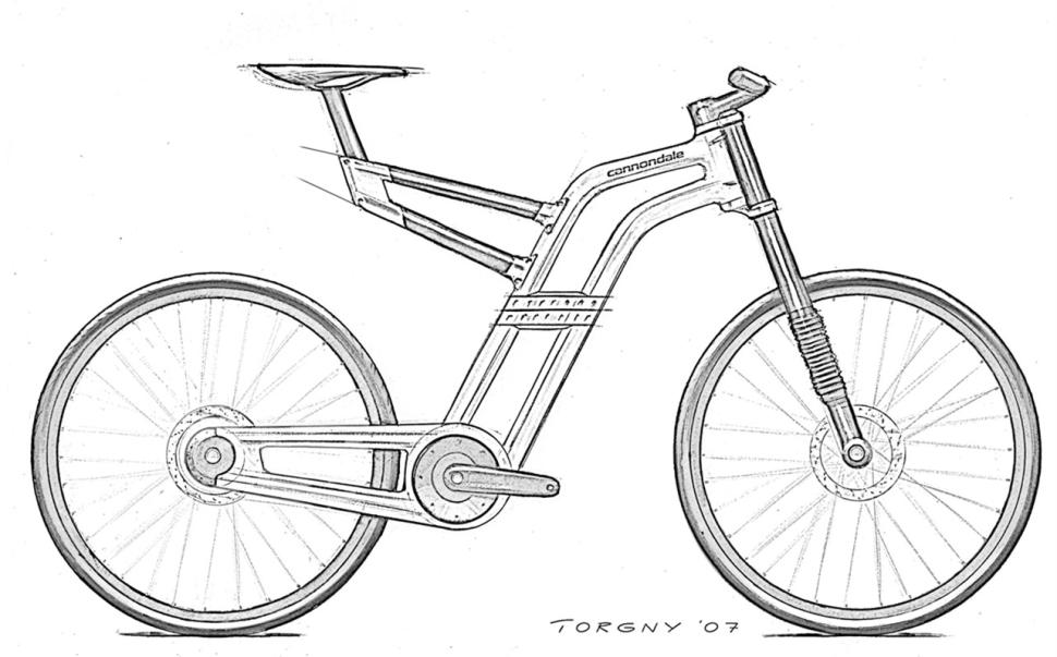 2007 Cannondale ON concept - sketch 