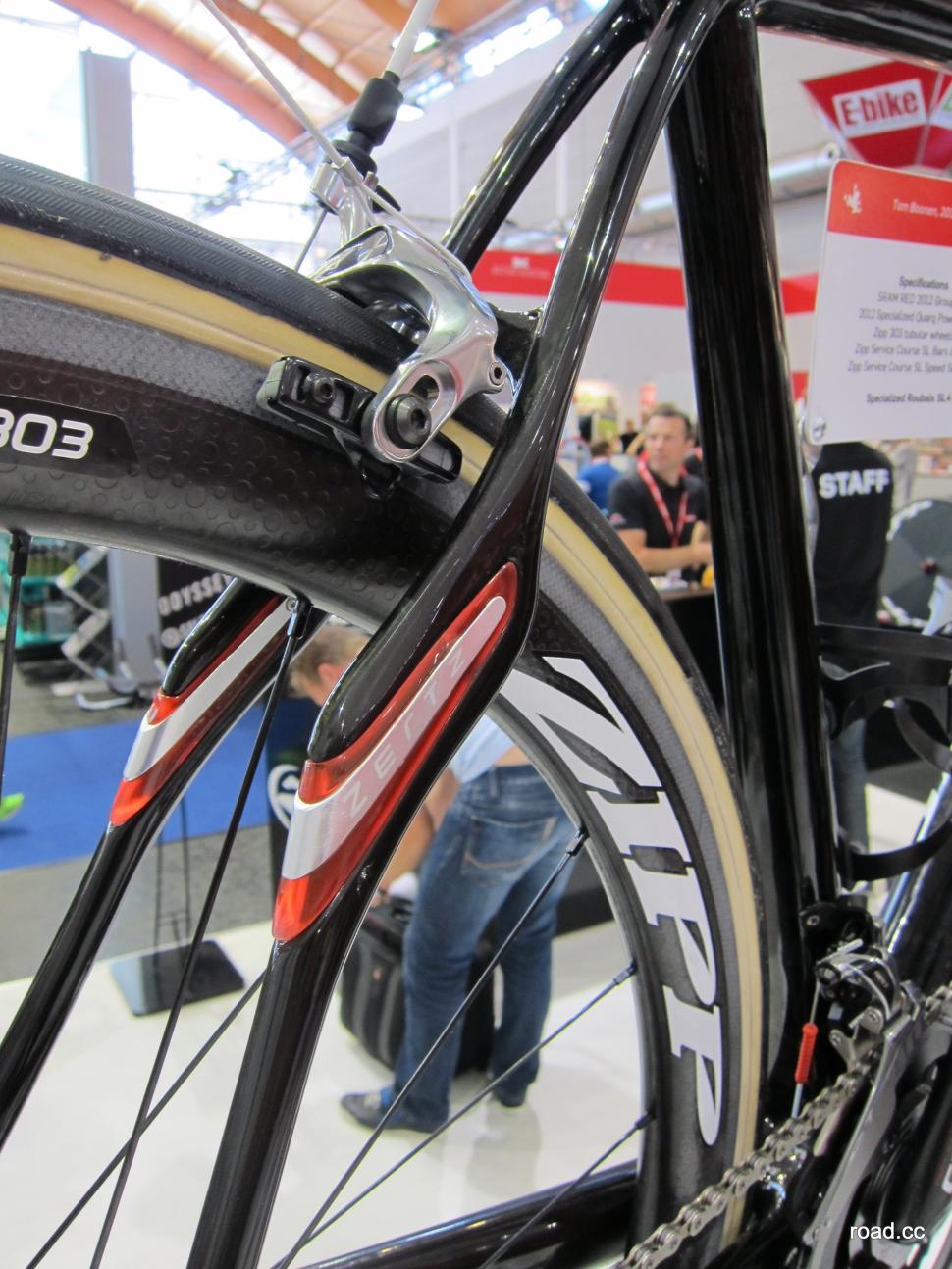 2012 Specialized Roubaix SL4 Tom Boonen detail