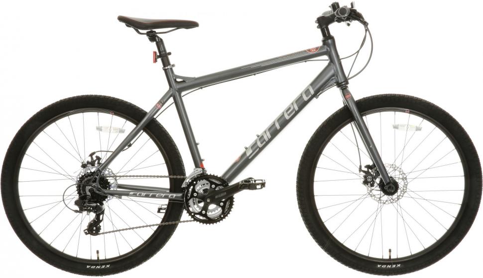 2020 Carrera Subway 1 hybrid bike side view on white