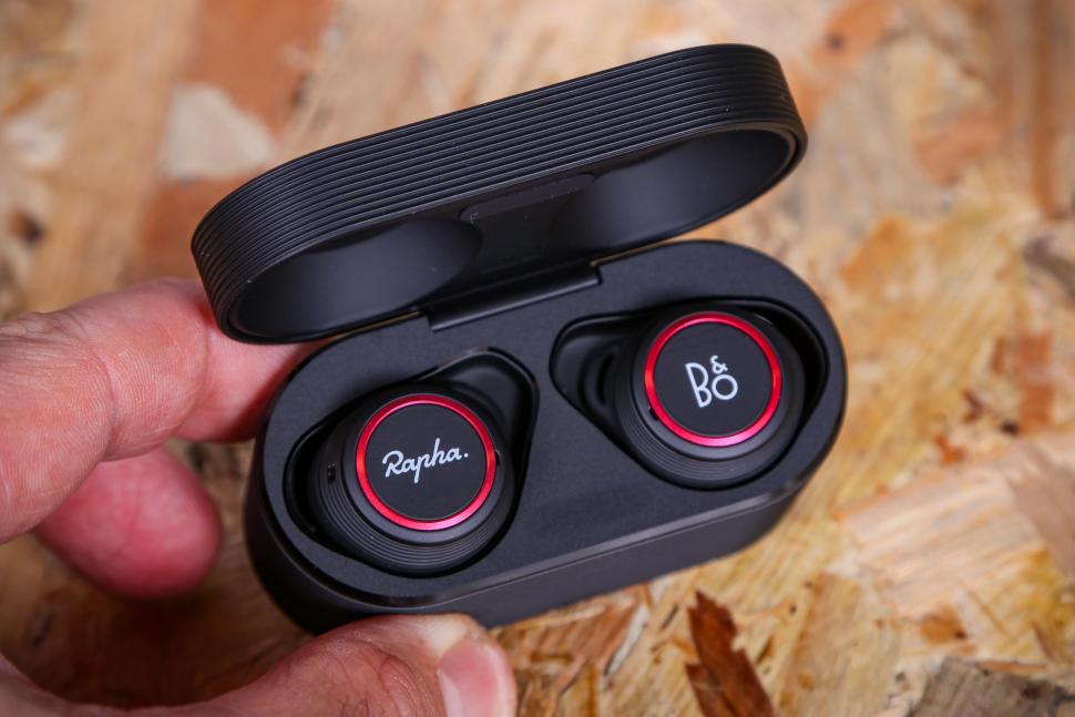 2020 Rapha + Bang and Olufsen Beoplay E8 Sport earphones - inside charging case.jpg