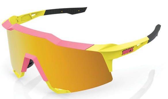 2021 100% Speedcraft matt washed out neon yellow flash gold mirror lens.jpeg