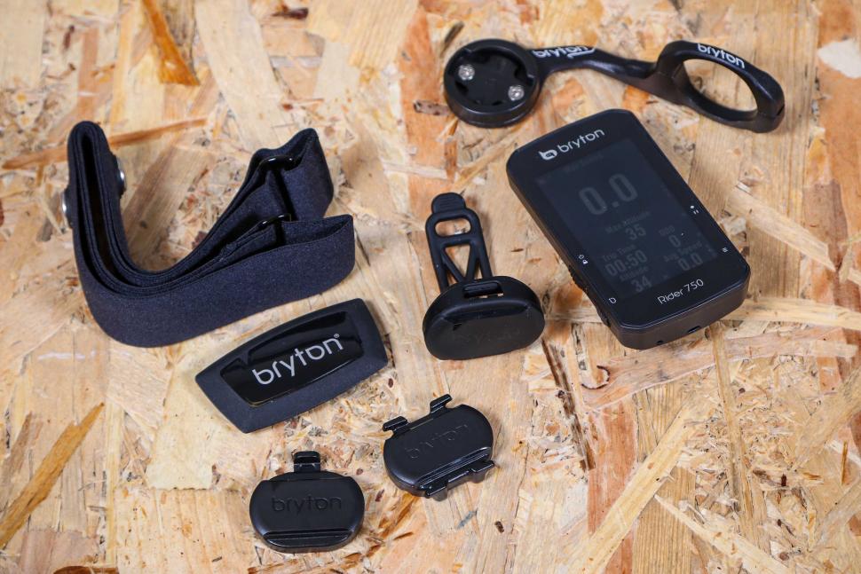 2021 Bryton Rider 750T GPS Cycle Computer Bundle With Speed-Cadence & Heart Rate Monitor - full set.jpg