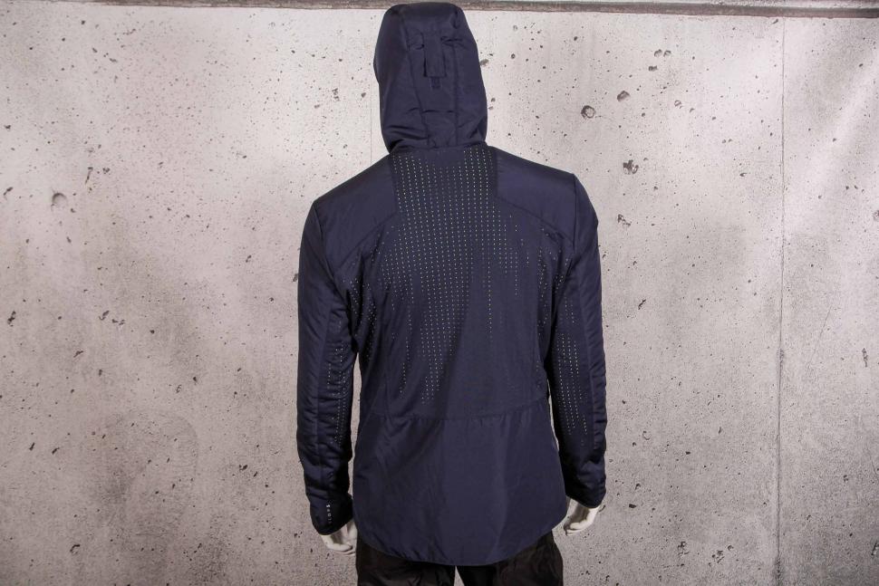 2021 BTWIN Warm Reversible Urban Cycling Jacket - navy side - back.jpg