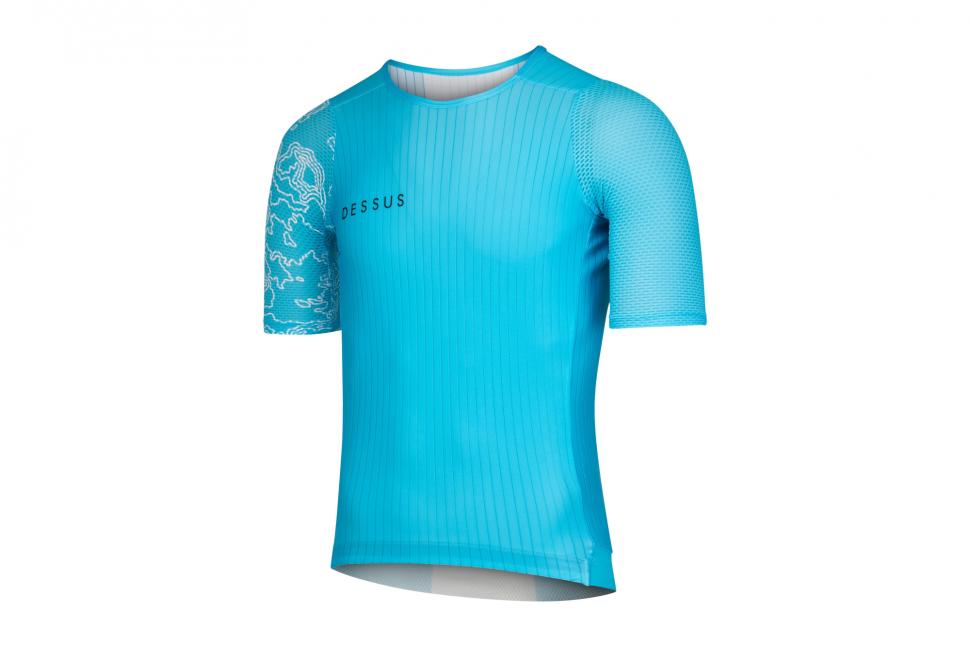 2021 Dessus Aero.21 Jersey Nero azul