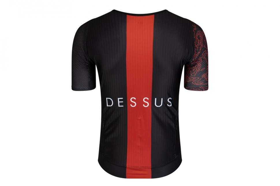 2021 Dessus Aero.21 Jersey Nero back