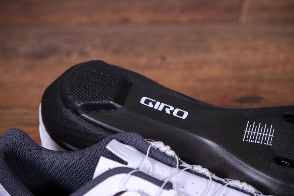 2021 Giro Regime Women's Road Cycling Shoes - sole heel.jpg