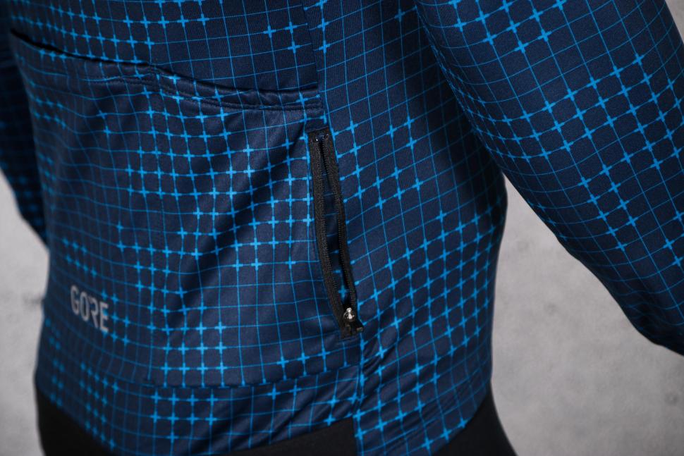 2021 Gore Progress Thermo Grid Camo Jersey Mens - zip pocket.jpg