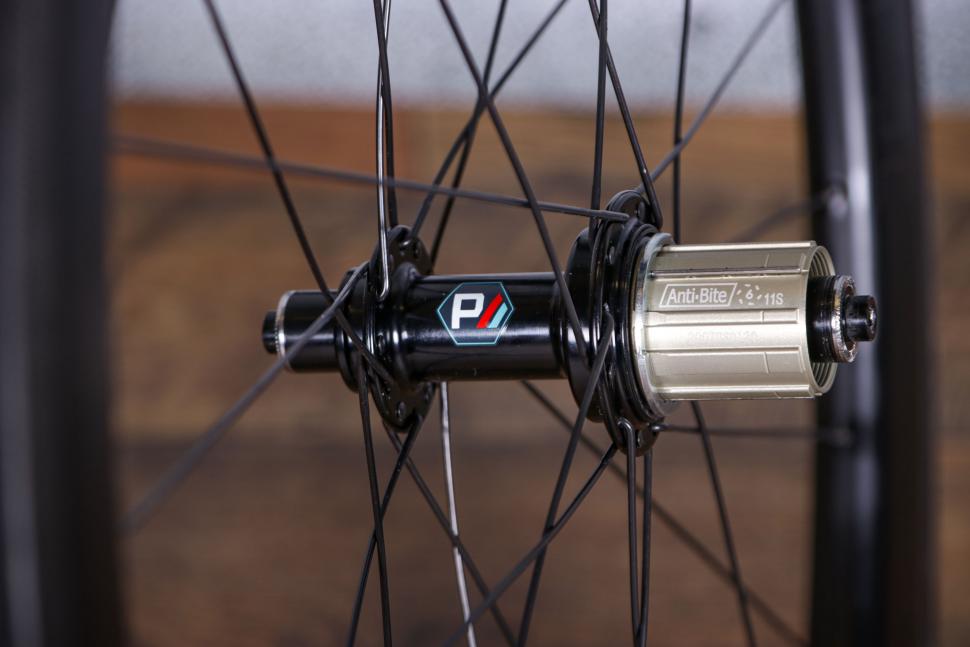 2021 Pacenti Carbon PR50 rim brake wheel set 700c - rear hub.jpg