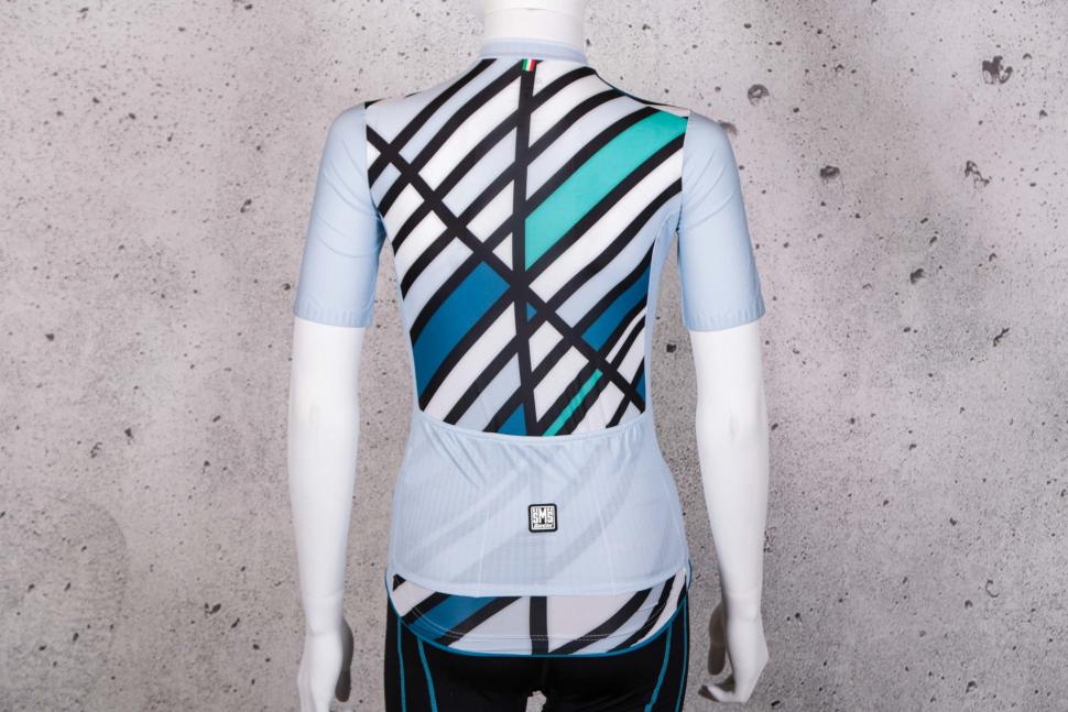 2021 Santini Eco Sleek Raggio Women's Short Sleeve Jersey - back.jpg