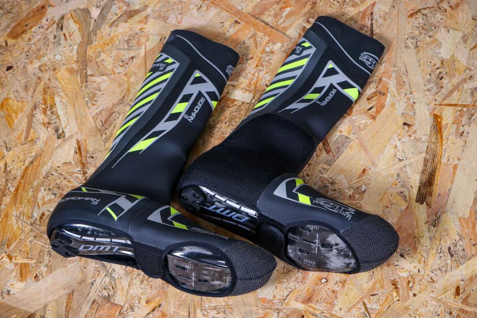 2021 SPATZ Roadman 3 Super-Thermo Hi-Viz Reflective Overshoes with Kevlar - side and sole.jpg