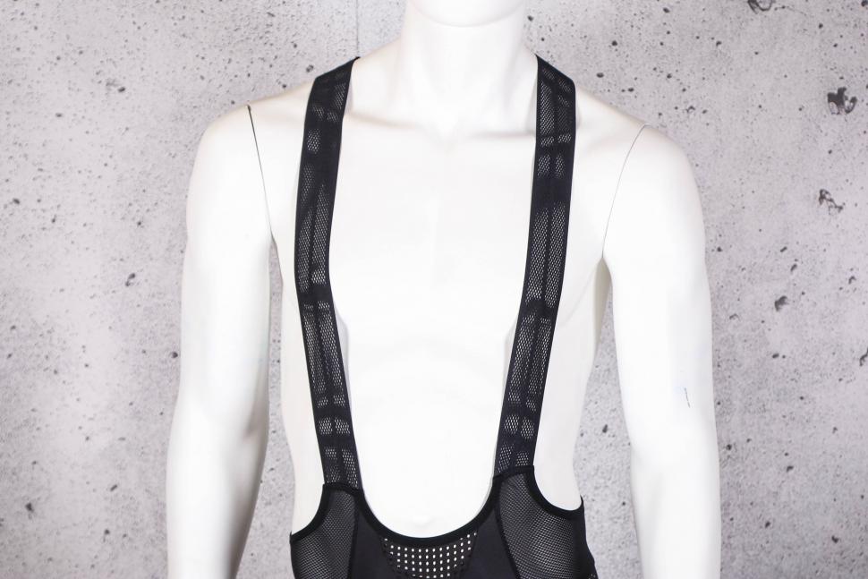 2021 Van Rysel RCR Ultralight Road Bib Shorts - straps front.jpg