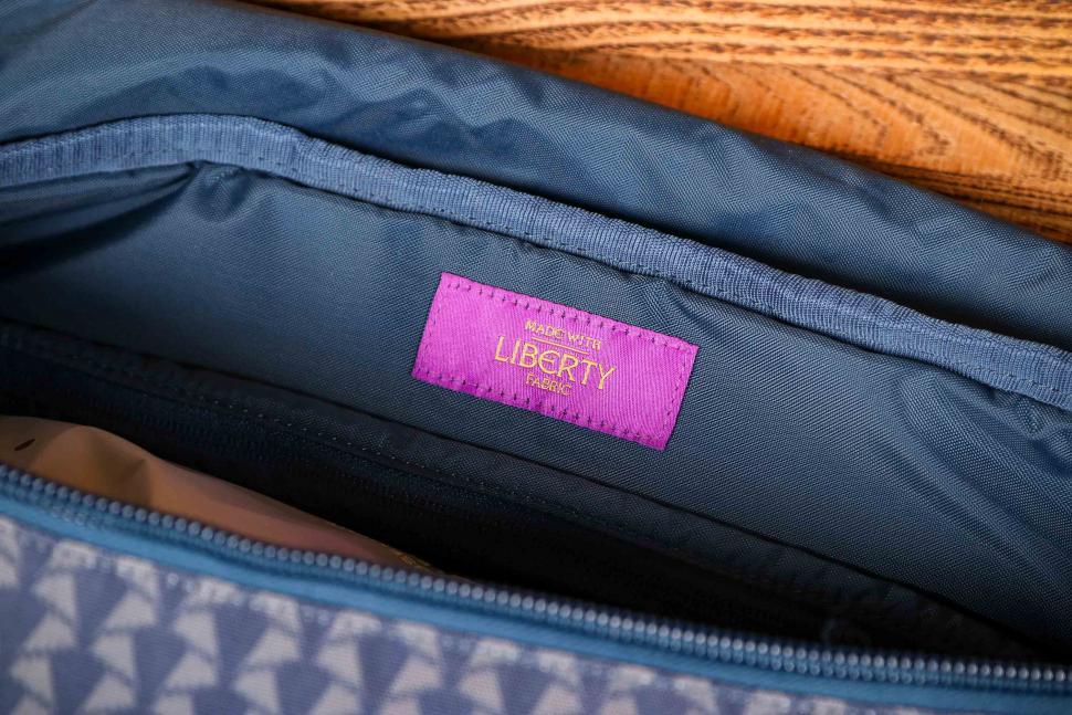 2022 Brompton Backpack Made with Liberty Fabric Jonathan - Liberty label.jpg