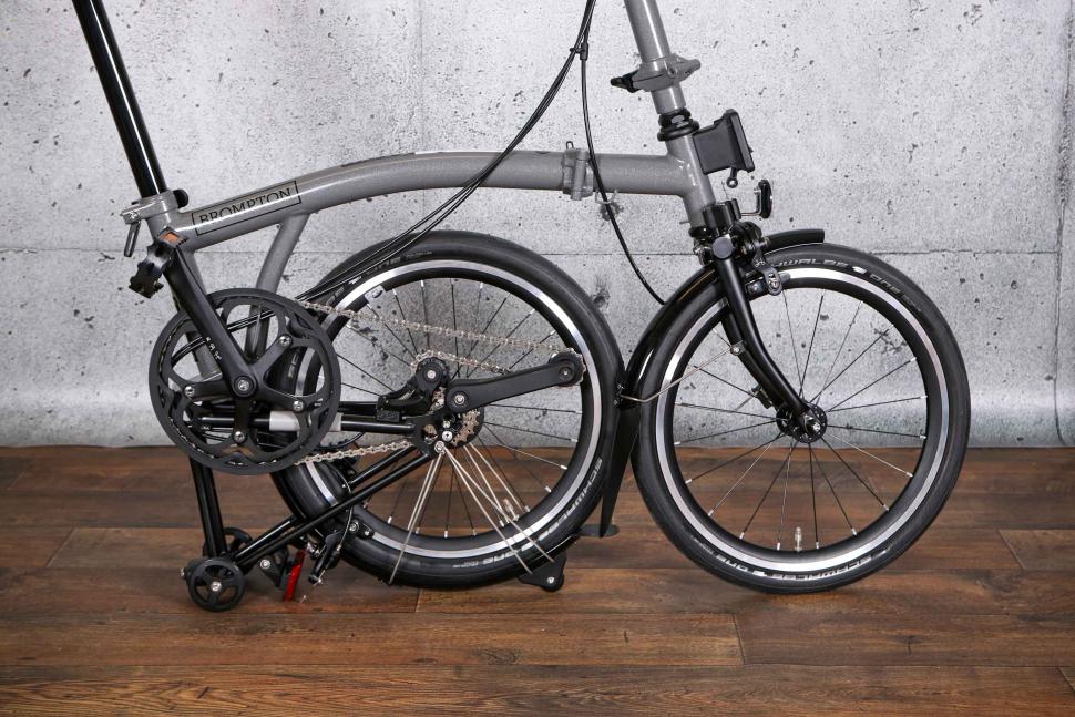 2022 Brompton P Line Urban Storm Grey High - semi folded.jpg