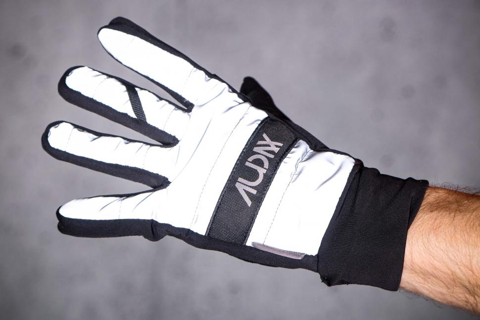 2022 Cafe Du Cycliste Audax Cycling Gloves - reflective.jpg