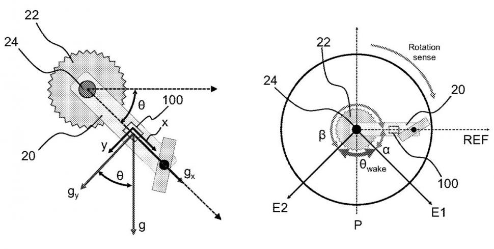 2022 Campagnolo patent application Bicycle Component provided with electronic device - 1