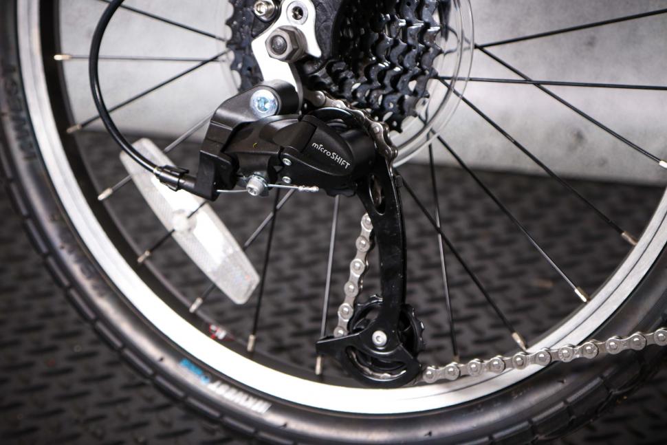2022 Carrera Intercity Folding Bike - rear mech.jpg