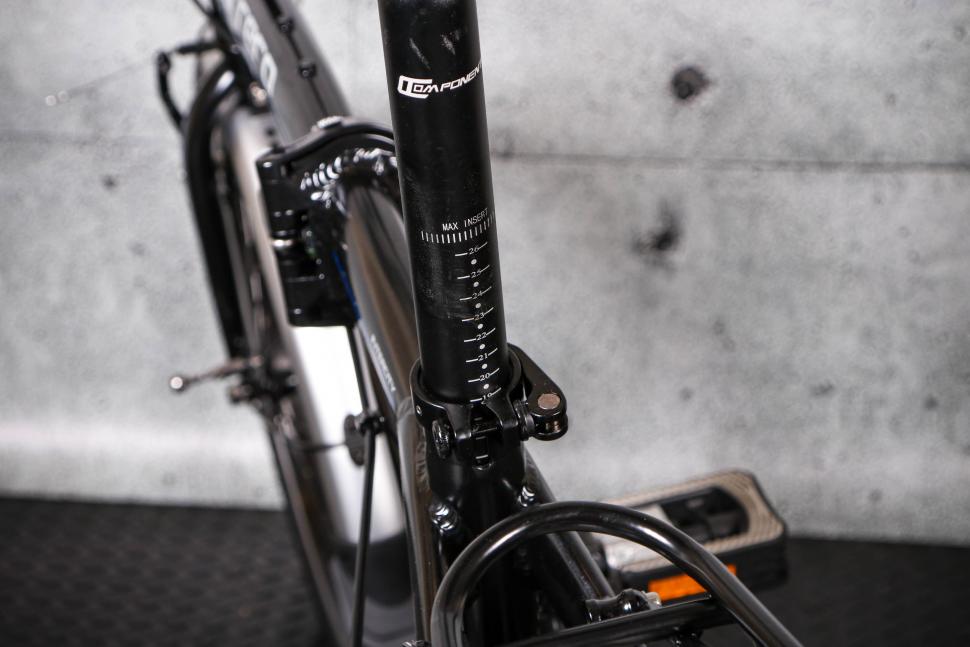 2022 Carrera Intercity Folding Bike - seat post.jpg