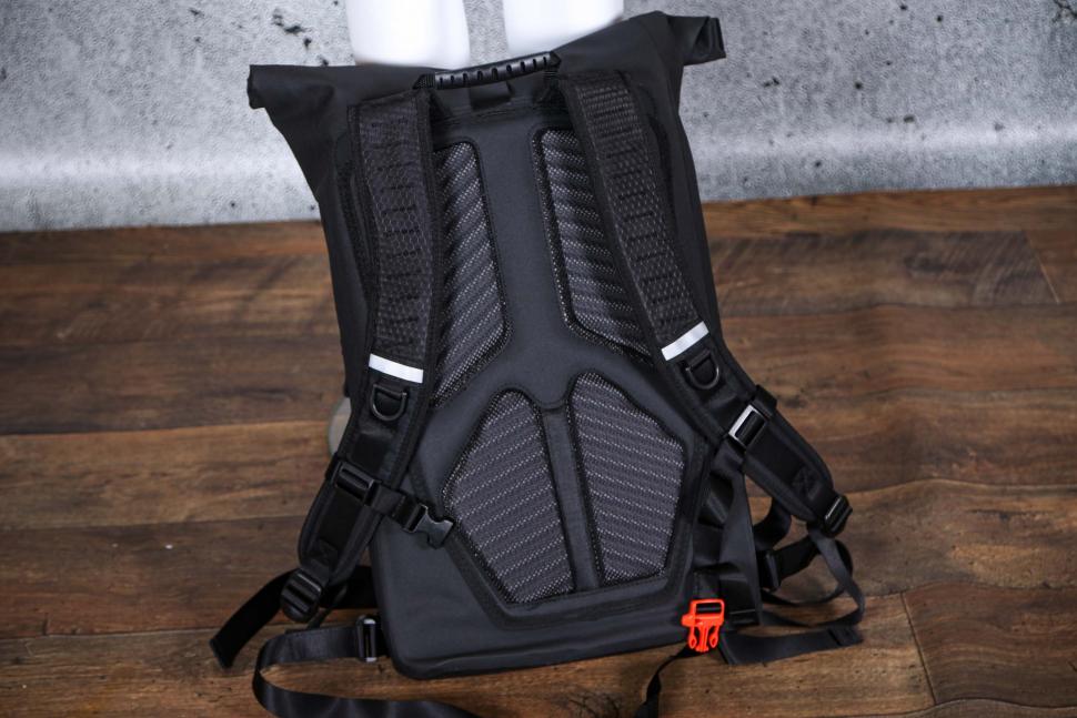 2022 Craft Cadence Roll Top Waterproof Backpack - 21 Litres - back padding.jpg