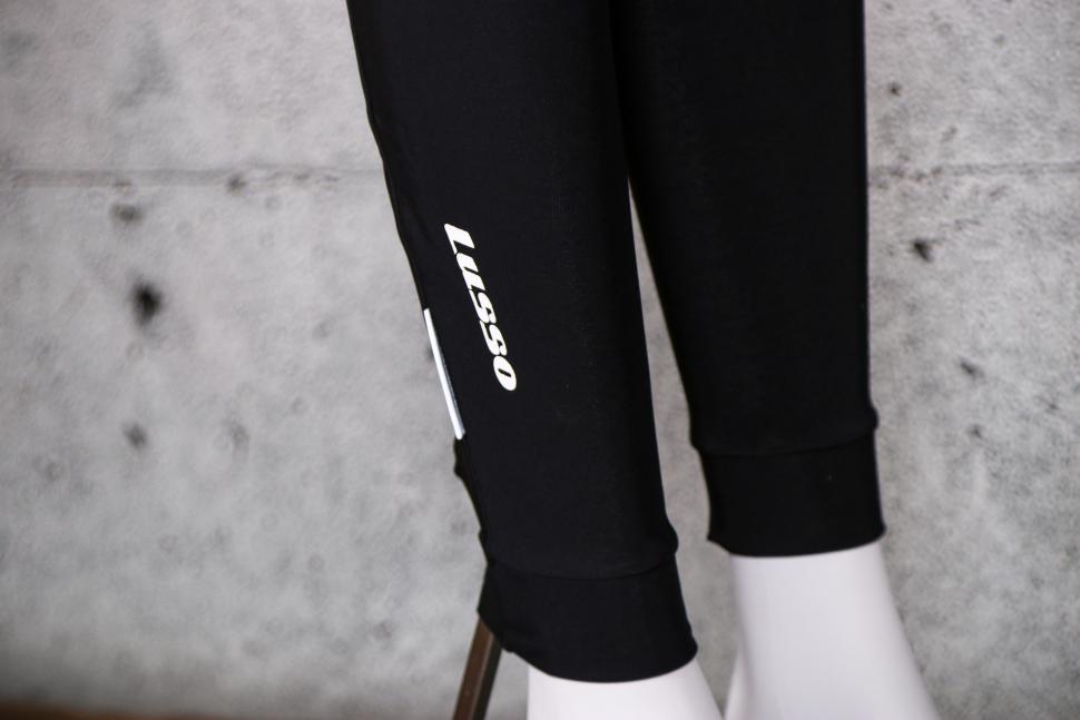 2022 Lusso Ladies Comfort Break Bibtights - cuff logo.jpg