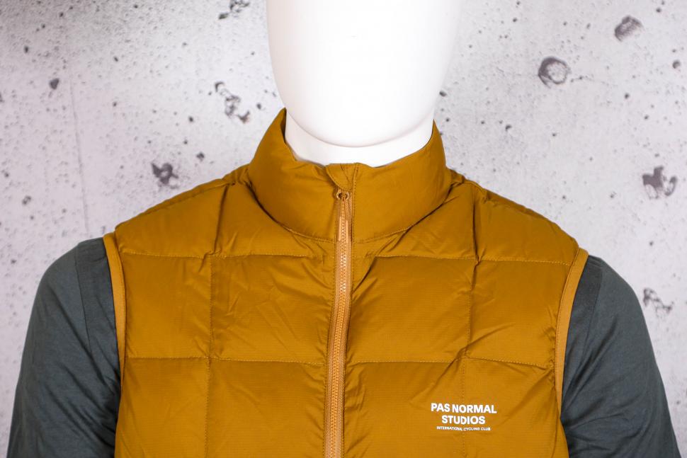2022 Pas Normal Studios Men's Escapism Down Vest - chest.jpg