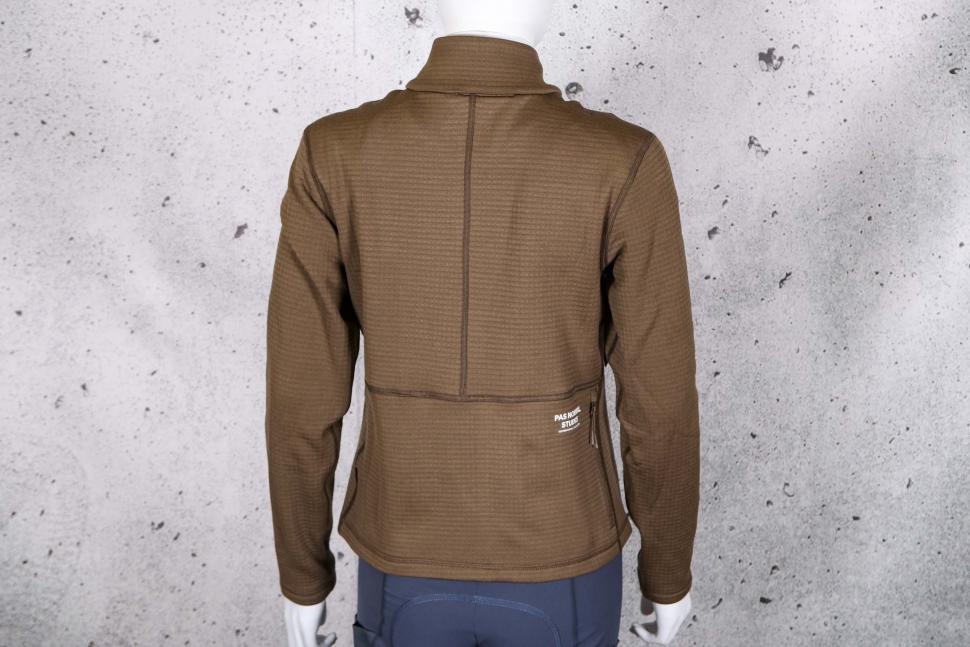 2022 Pas Normal Studios Women's Escapism Performance Fleece Zip - back.jpg