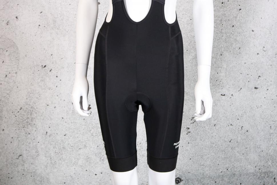2022 Pas Normal Studios Women's Essential Thermal Bib - legs front.jpg
