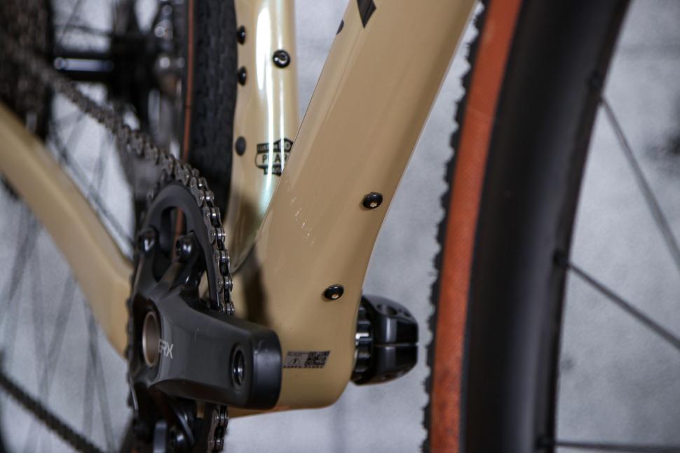 2022 Pearson On And On Carbon Aero Gravel Bike - down tube bosses underside.jpg