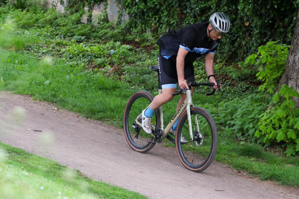 2022 Pearson On And On Carbon Aero Gravel Bike - riding 3.jpg