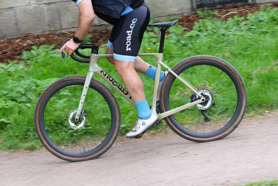 2022 Pearson On And On Carbon Aero Gravel Bike - riding 5.jpg