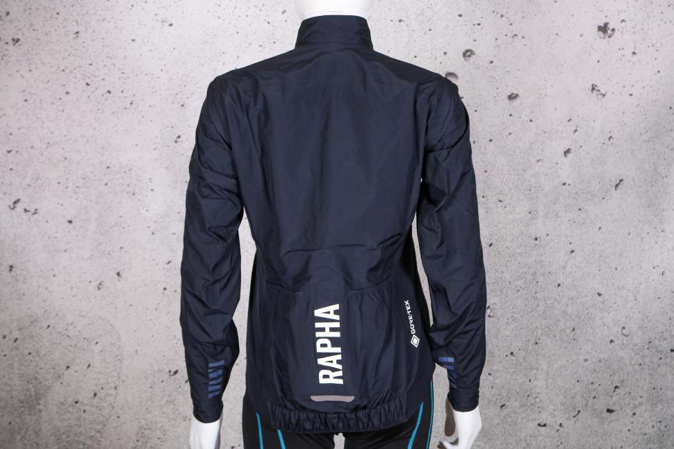 2022 Rapha Women's Pro Team Insulated Rain Jacket - back.jpg