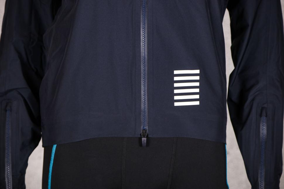 2022 Rapha Women's Pro Team Insulated Rain Jacket - hem.jpg
