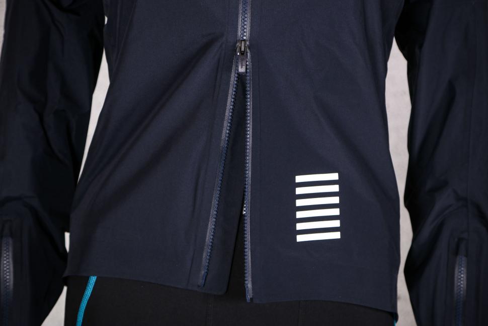 2022 Rapha Women's Pro Team Insulated Rain Jacket - zip.jpg