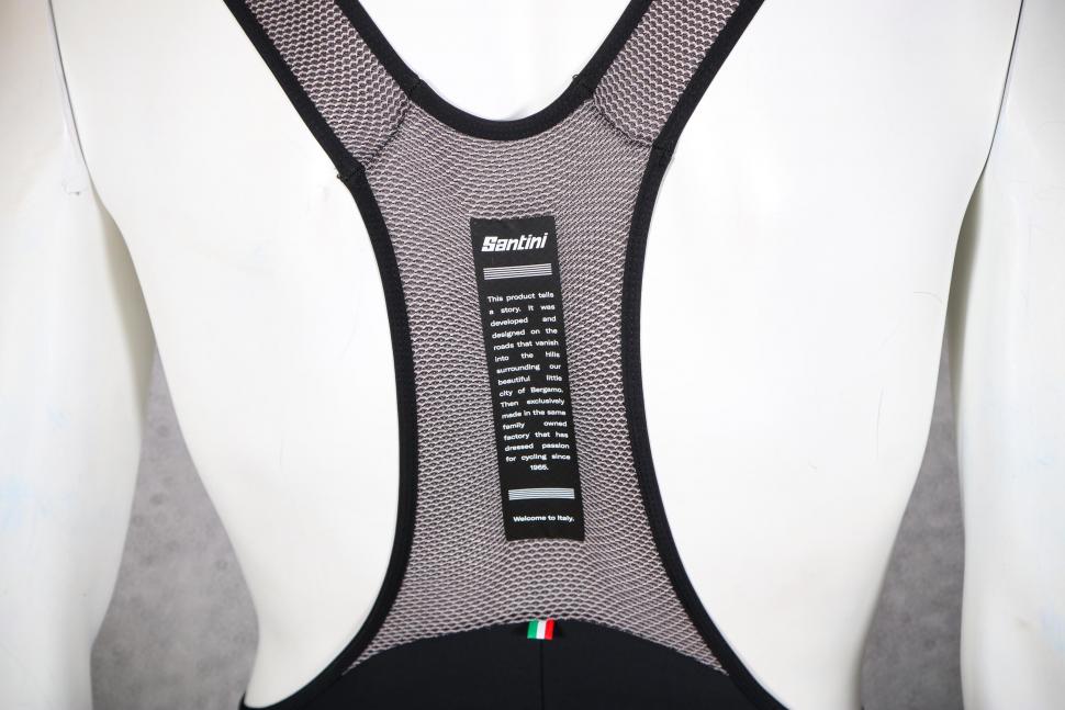 2022 Santini Karma Kinetic Mens bib shorts - straps detail.jpg