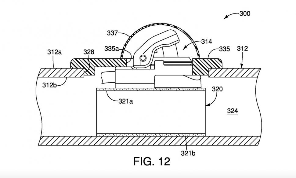 2022 Shimano handlebar patent for Di2 shifters - 1 (1)