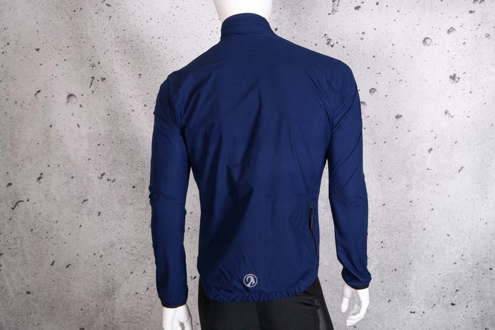 2022 Stolen Goat Men's Navy Waterproof Jacket - back.jpg