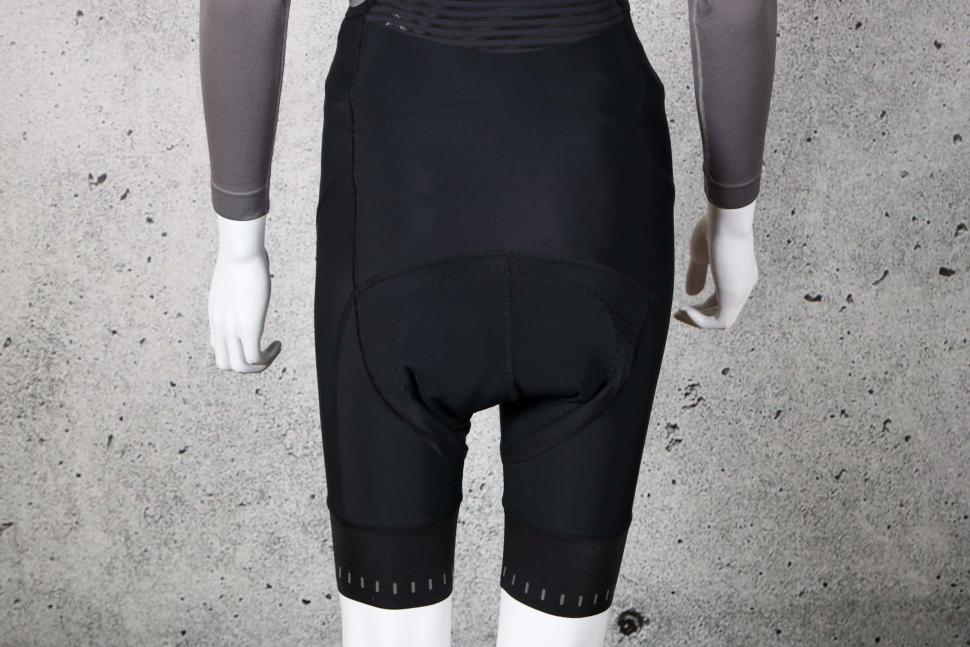 2022 Stolen goat Womens Black Ibex Bodyline Bib Shorts - legs back.jpg