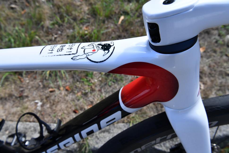 2022 Yukiya Arishiro Merida Scultura head tube Credit FSA,iimiwa