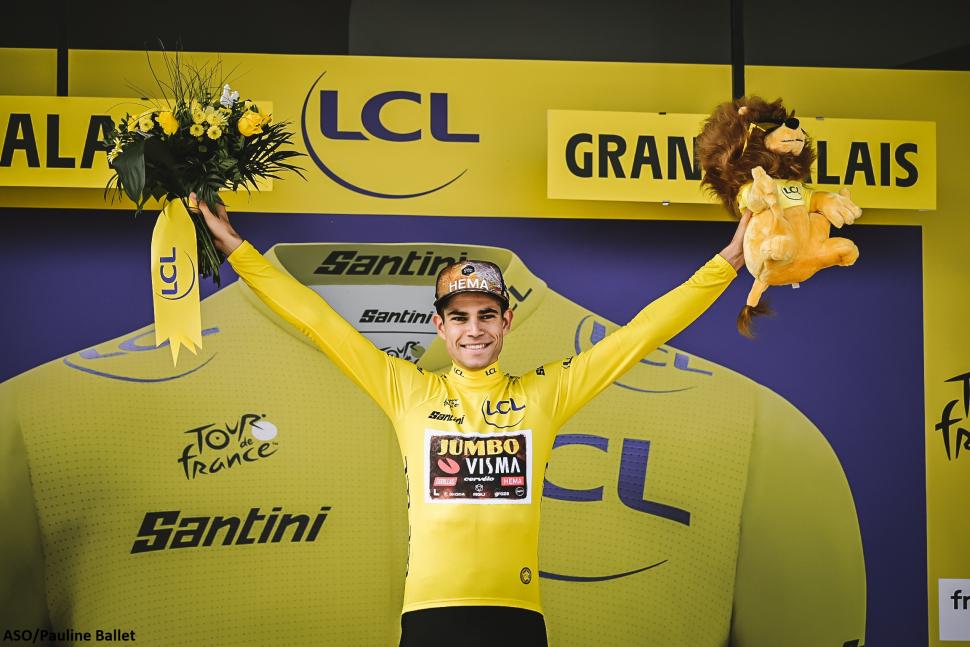 Wout van Aert Tour de France 2022 stage four (ASO/Pauline Ballet)