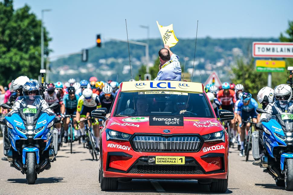 2023 TdF directors car peloton A.S.O._Charly_Lopez