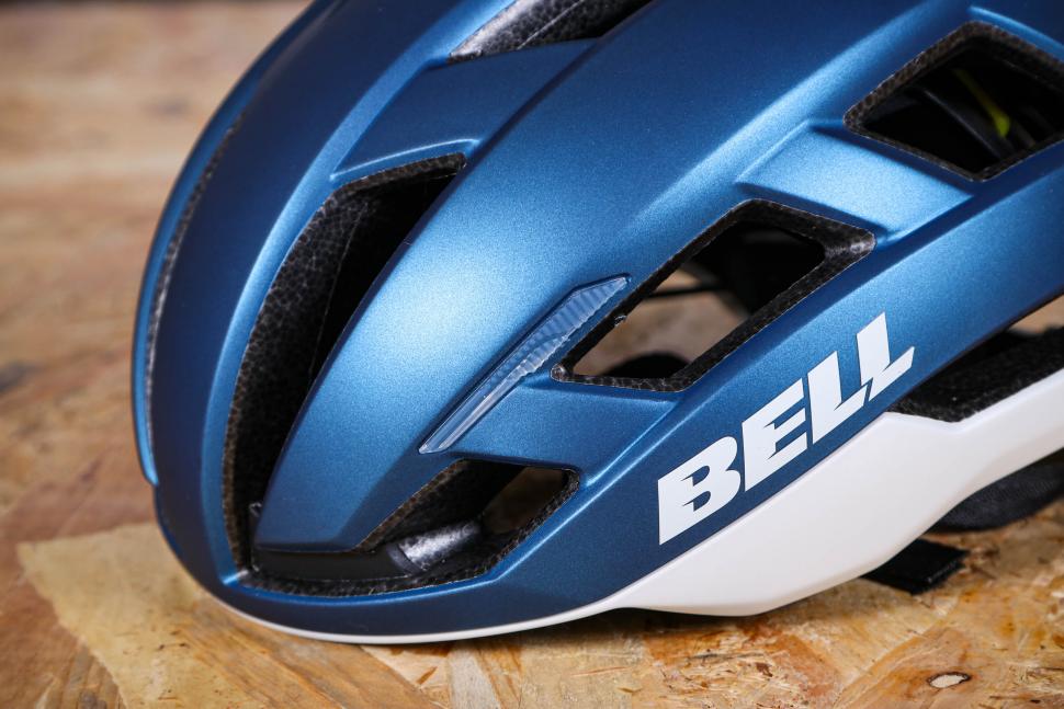 2023 Bell Falcon XR LED MIPS Road Helmet - front detail.jpg